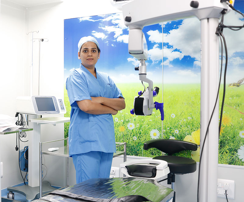 Dr. Anuprita Gandhi Bhatt is a renowned Senior Opthalmologist in Pune, expert in specialties such as cataract treatment, medical retina, cornea, and glaucoma.