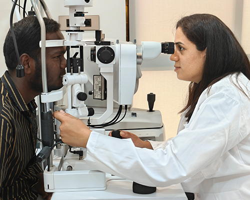 At Arunodaya Eye Clinic, we are dedicated to providing specialized care for individuals with myopia, also known as nearsightedness.